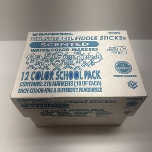 Vintage Y2K Mr. Sketch Stix Scented Water Color Marker Fine Pens Wholesale Lot
